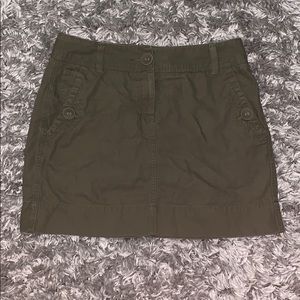 Elle women’s size 4 army green mini skirt